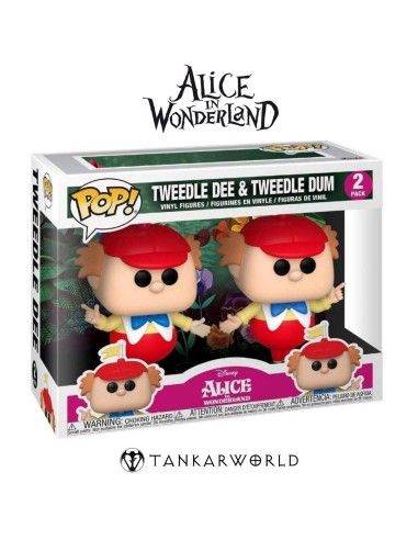 Funko Pop! - Tweedle Dee and Tweedle Dum - Alice In Wonderland - 2 Pack