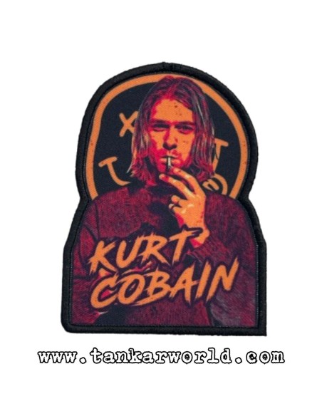 Parche Kurt Cobain - Nirvana - 11 x 8,5 cm