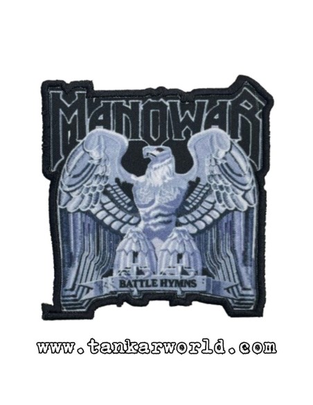 Parche Manowar - Battle Hymns - 9,5 x 10 cm