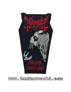 Parche Mayhem - Dead 1969-1991 - 10,5 x 6 cm