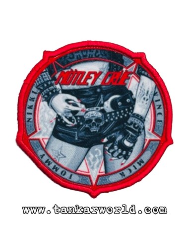 Parche Mötley Crüe - Too Fast for Love - 8 cm de diámetro