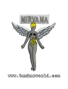 Parche Nirvana - In Utero - 7,5 x 10 cm