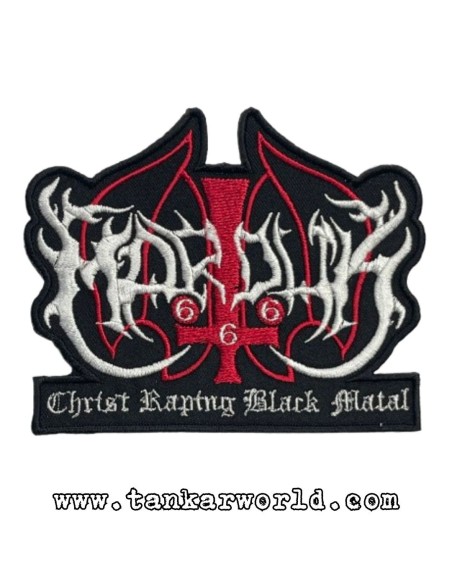 Parche Marduk - Christraping Black Metal - 10,5 x 8,5 cm