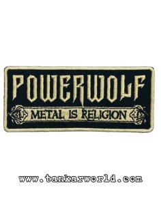 Parche Powerwolf - Metal Is Religion - 10,5 x 4,5 cm