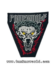 Parche Powerwolf - Logo Lobo - 9,5 x 10,5 cm