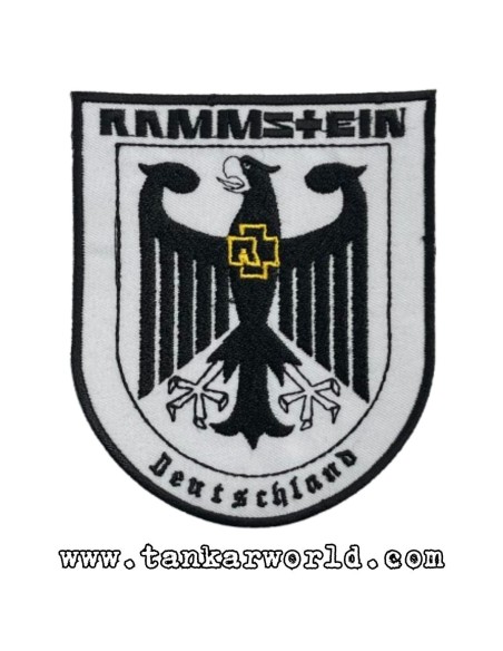 Parche Rammstein - Deutschland - 9 x 10,5 cm