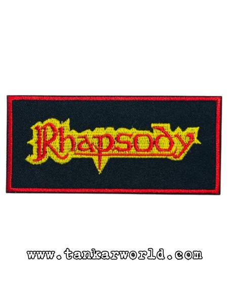 Parche Rhapsody - Logo - 11 x 5 cm