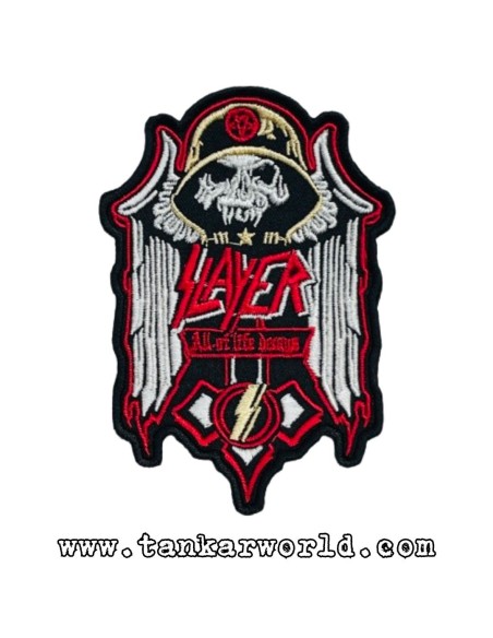 Parche Slayer - All Of Life Decays - 10,5 x 7,5 cm