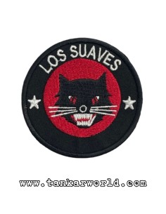 Parche Los Suaves - Logo - 7,5 cm de diámetro