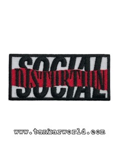 Parche Social Distortion - Logo - 8,5 x 4 cm
