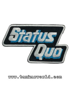 Parche Status Quo - Logo - 11 x 6,5 cm