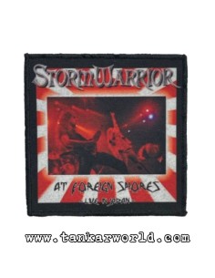 Parche Storm Warrior - At Foreign Stories - Live In Japan - 9,5 x 9,5 cm