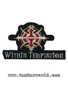 Parche Within Temptation - Logo - 11 x 7 cm