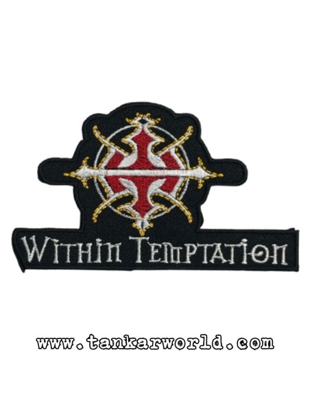 Parche Within Temptation - Logo - 11 x 7 cm