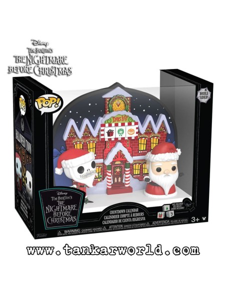 Funko Pop! - Calendario de Adviento "13 Day Countdown Dual Side Halloween" - The Nightmare Before Christmas