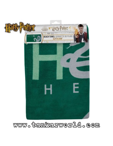 Toalla Casa Slytherin - Harry Potter - 140 x 70 cm