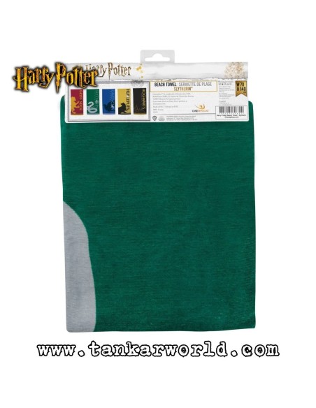 Toalla Casa Slytherin - Harry Potter - 140 x 70 cm