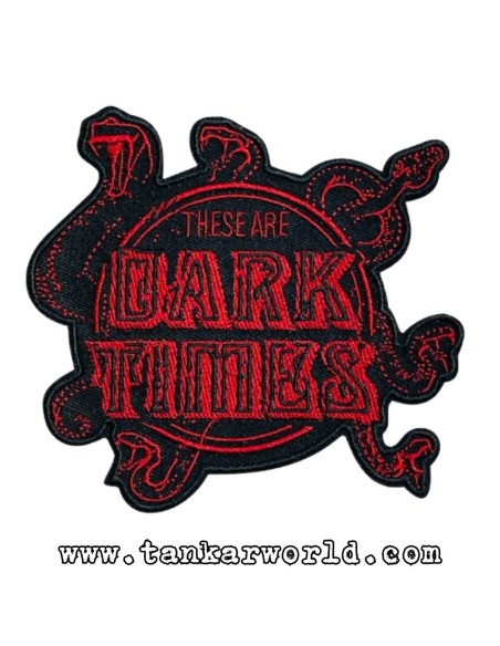 Parche These Are Dark Times - Harry Potter - 10 x 10 cm