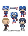 Funko Pop! - Captain America: Through the Ages - Marvel: Year Of The Shield - Pack de 5 Figuras Capitán América