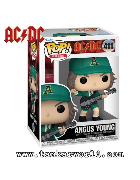 Funko Pop! - Angus Young in green suite - AC/DC - 411 - ACDC
