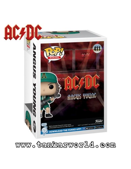 Funko Pop! - Angus Young in green suite - AC/DC - 411 - ACDC
