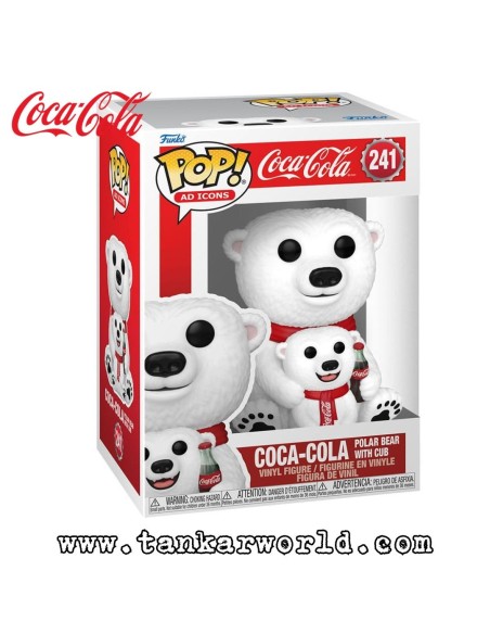 Funko Pop! - Coca-Cola Polar Bear with Cub - Coca-Cola Icons - 241