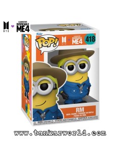Funko Pop! - RM - The Minions / Gru 4 - Despicable Me 4 & BTS - 418 2