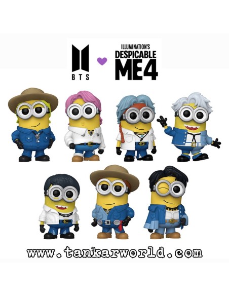 Funko Pop! - RM - The Minions / Gru 4 - Despicable Me 4 & BTS - 418