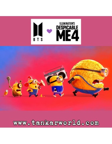 Funko Pop! - RM - The Minions / Gru 4 - Despicable Me 4 & BTS - 418