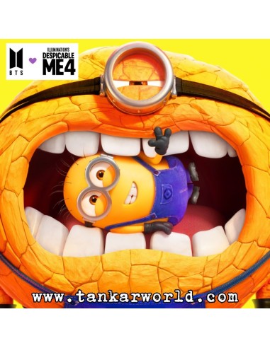 Funko Pop! - Jin - The Minions / Gru 4 - Despicable Me 4 & BTS - 419