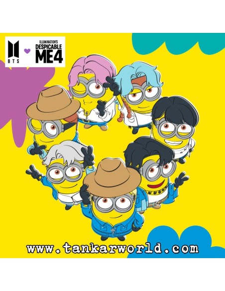 Funko Pop! - J-Hope - The Minions / Gru 4 - Despicable Me 4 & BTS - 421