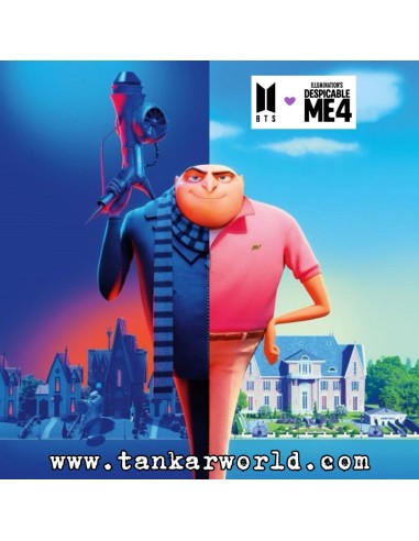 Funko Pop! - J-Hope - The Minions / Gru 4 - Despicable Me 4 & BTS - 421