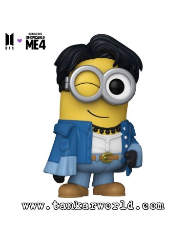 Funko Pop! - Jung Kook - The Minions  Gru 4 - Despicable Me 4 & BTS - 424