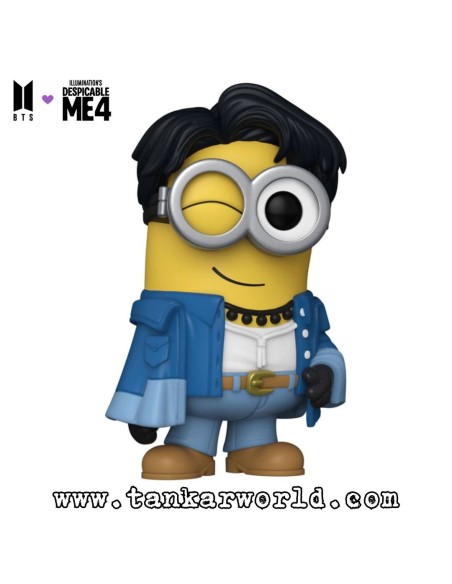 Funko Pop! - Jung Kook - The Minions  Gru 4 - Despicable Me 4 & BTS - 424