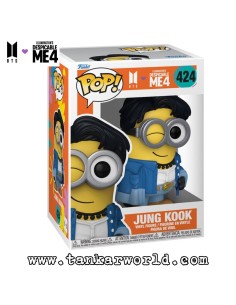 Funko Pop! - Jung Kook - The Minions  Gru 4 - Despicable Me 4 & BTS - 424 2