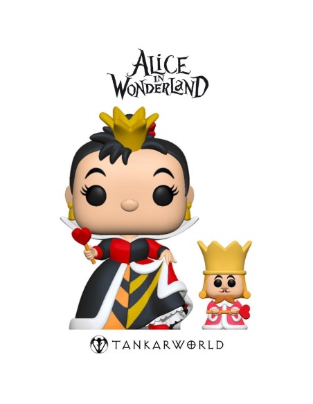 Funko Pop! - Queen Of Hearts With King - Alice In Wonderland - Disney - 1063