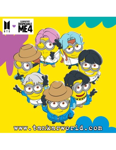 Funko Pop! - Jung Kook - The Minions  Gru 4 - Despicable Me 4 & BTS - 424