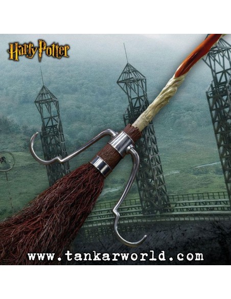 Saeta de Fuego - Escoba de Harry Potter - Réplica Tamaño Real - Escala 1:1 - Firebolt