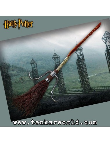 Saeta de Fuego - Escoba de Harry Potter - Réplica Tamaño Real - Escala 1:1 - Firebolt