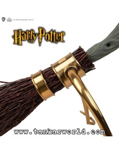 Firebolt 2022 Edition - Escoba de Harry Potter - Réplica Tamaño Real - Escala 1:1 - Saeta de Fuego 2