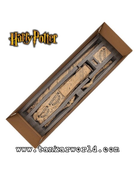 Firebolt 2022 Edition - Escoba de Harry Potter - Réplica Tamaño Real - Escala 1:1 - Saeta de Fuego