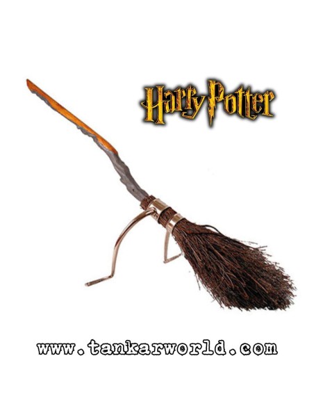 Firebolt 2022 Edition - Escoba de Harry Potter - Réplica Tamaño Real - Escala 1:1 - Saeta de Fuego