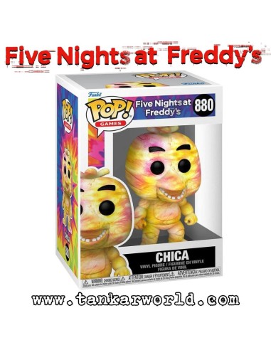 Funko Pop! - Chica (Tye Dye) - Five Nights At Freddy´s - FNAF - 880
