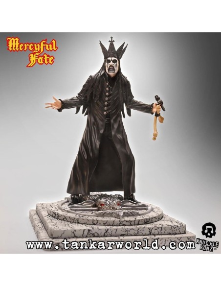 Mercyful Fate Estatua Rock Iconz King Diamond III (Black Version) 22 cm