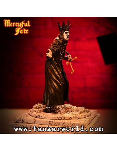 Mercyful Fate Estatua Rock Iconz King Diamond III (Black Version) 22 cm