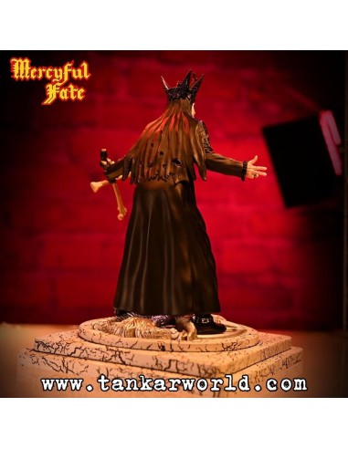 Mercyful Fate Estatua Rock Iconz King Diamond III (Black Version) 22 cm