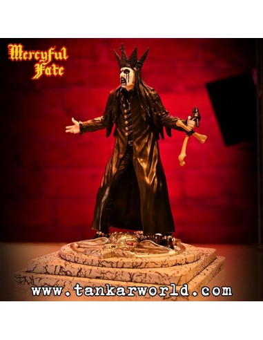 Mercyful Fate Estatua Rock Iconz King Diamond III (Black Version) 22 cm