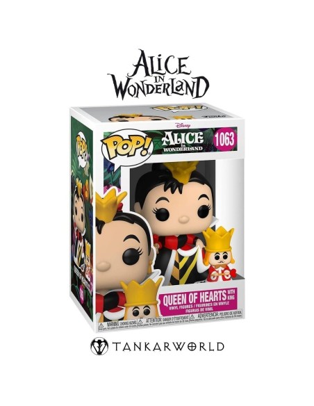 Funko Pop! - Queen Of Hearts With King - Alice In Wonderland - Disney - 1063