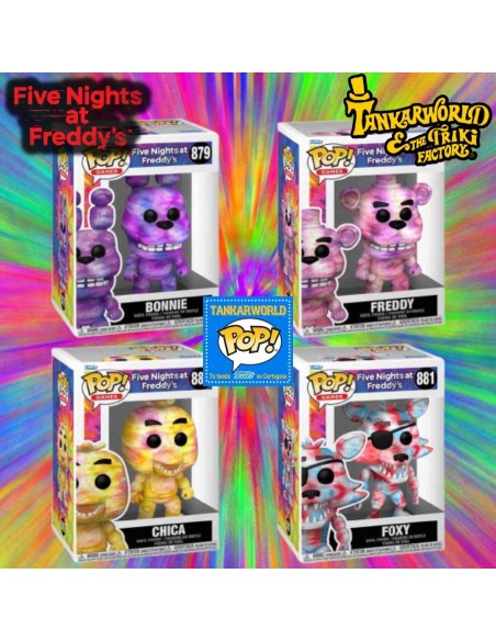 Funko Pop! - Chica (Tye Dye) - Five Nights At Freddy´s - FNAF - 880