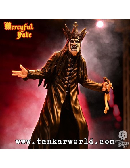 Mercyful Fate Estatua Rock Iconz King Diamond III (Black Version) 22 cm